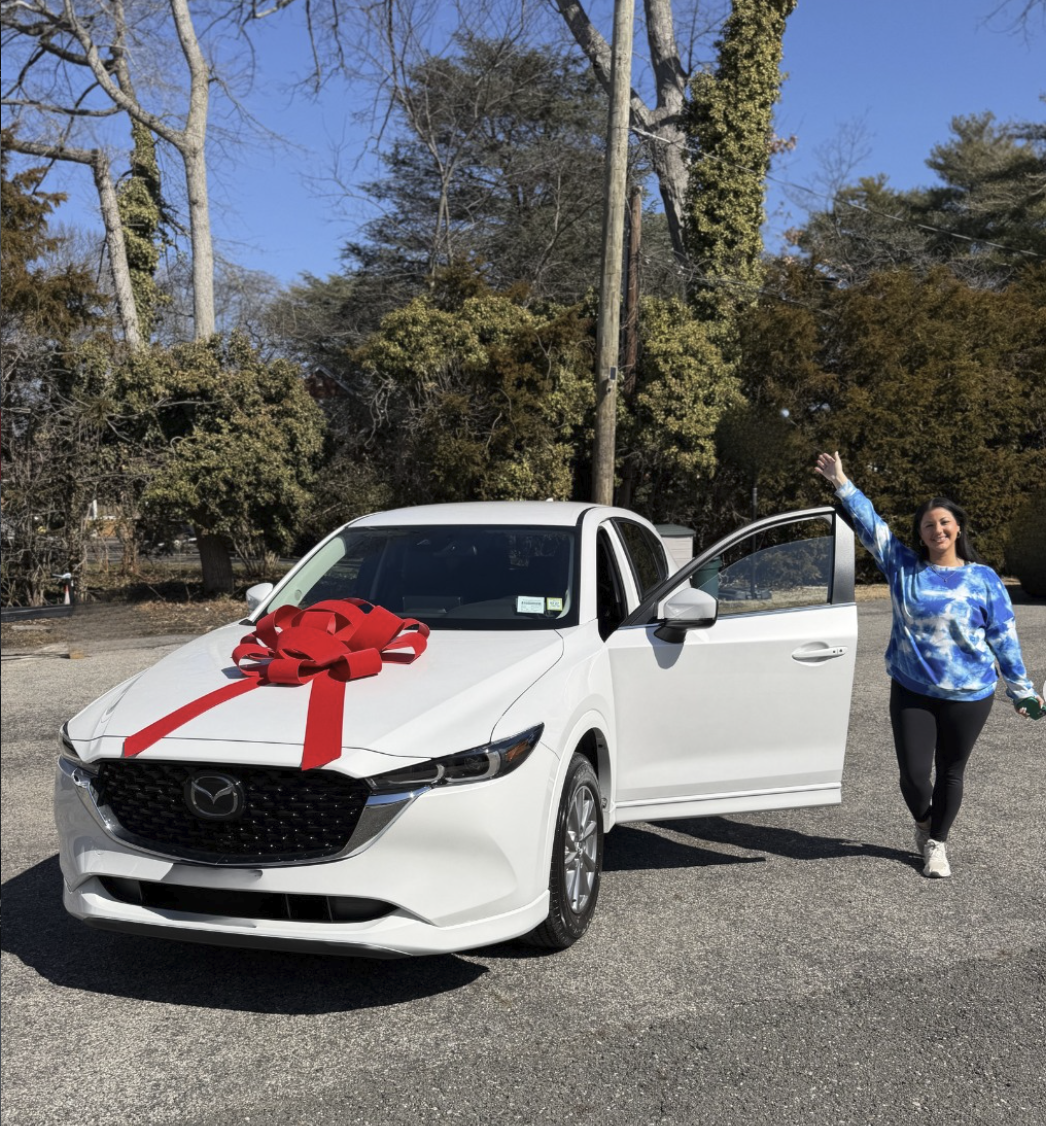 2025 Mazda CX-5 SUV delivered to Allie on Long Island