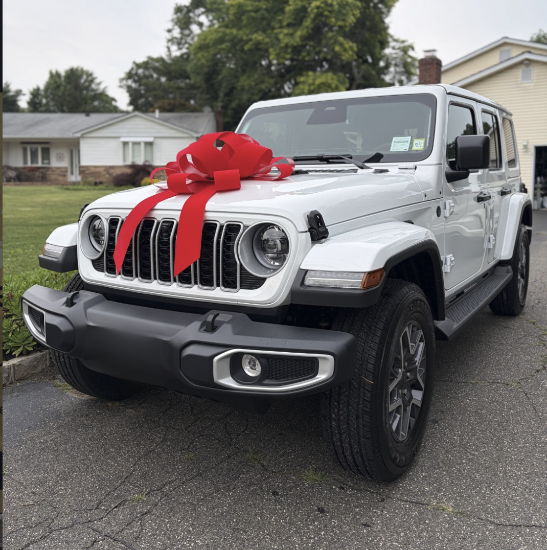 2026 Jeep Wrangler Sahara delivered to Jessica on Long Island