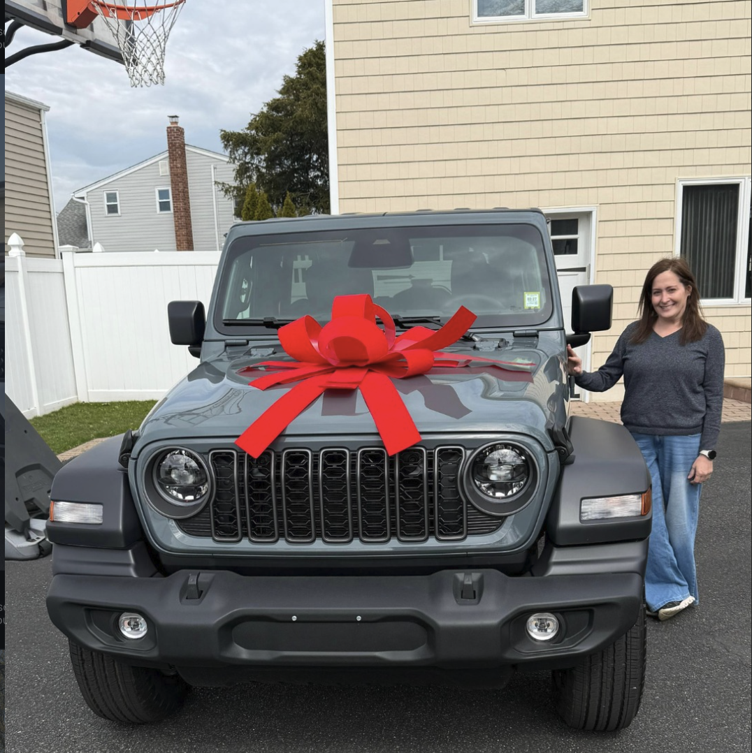 2026 Jeep Wrangler Sport S delivered to Dina by Long Island Auto Source
